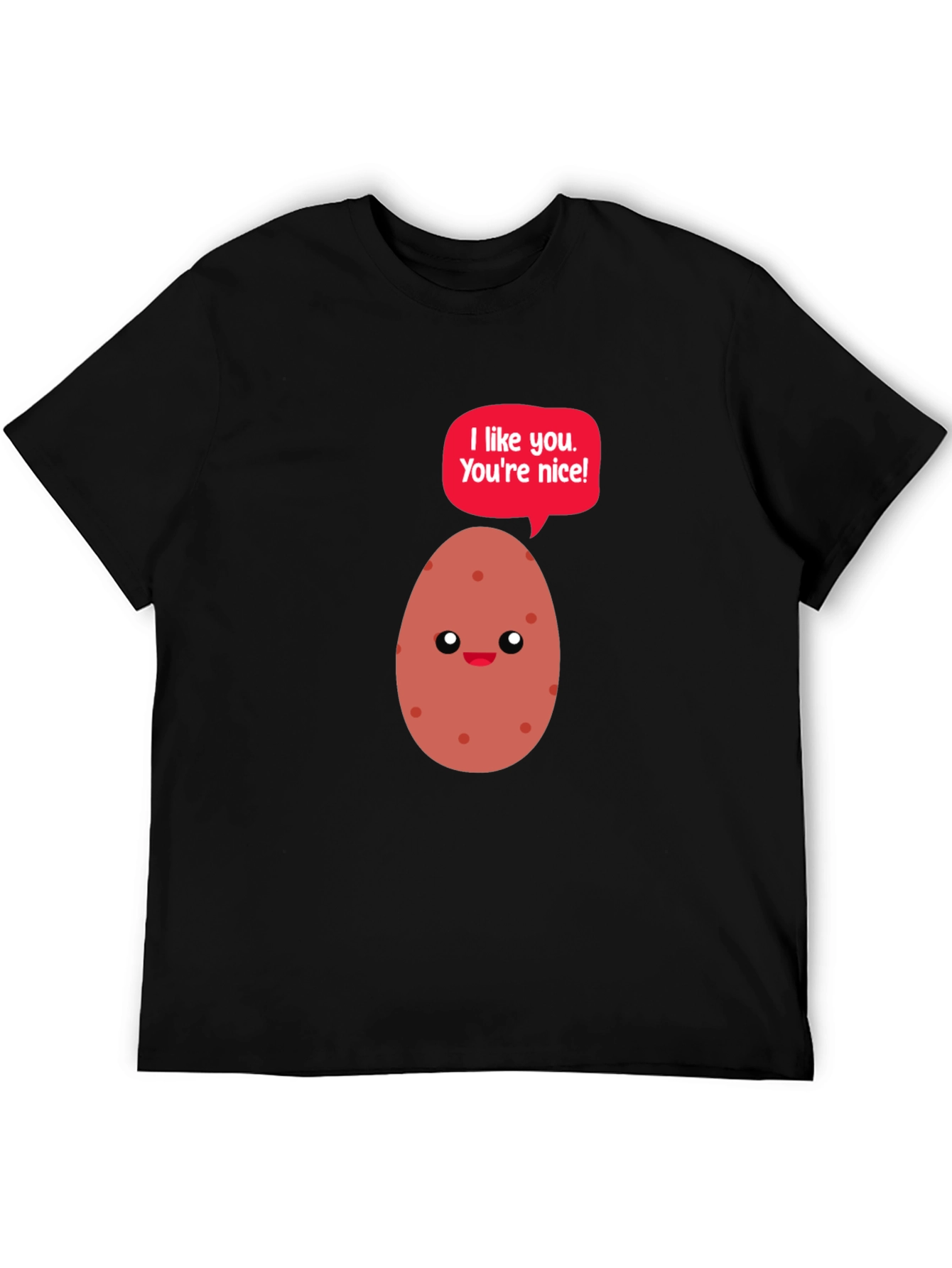 Cute Potato Graphic T-Shirt