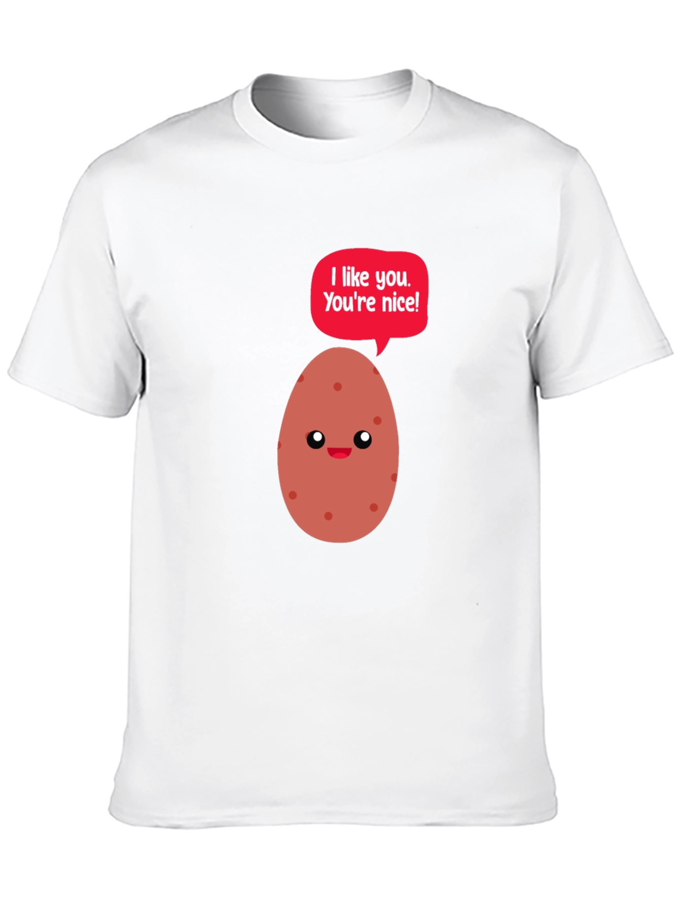 Cute Potato Graphic T-Shirt