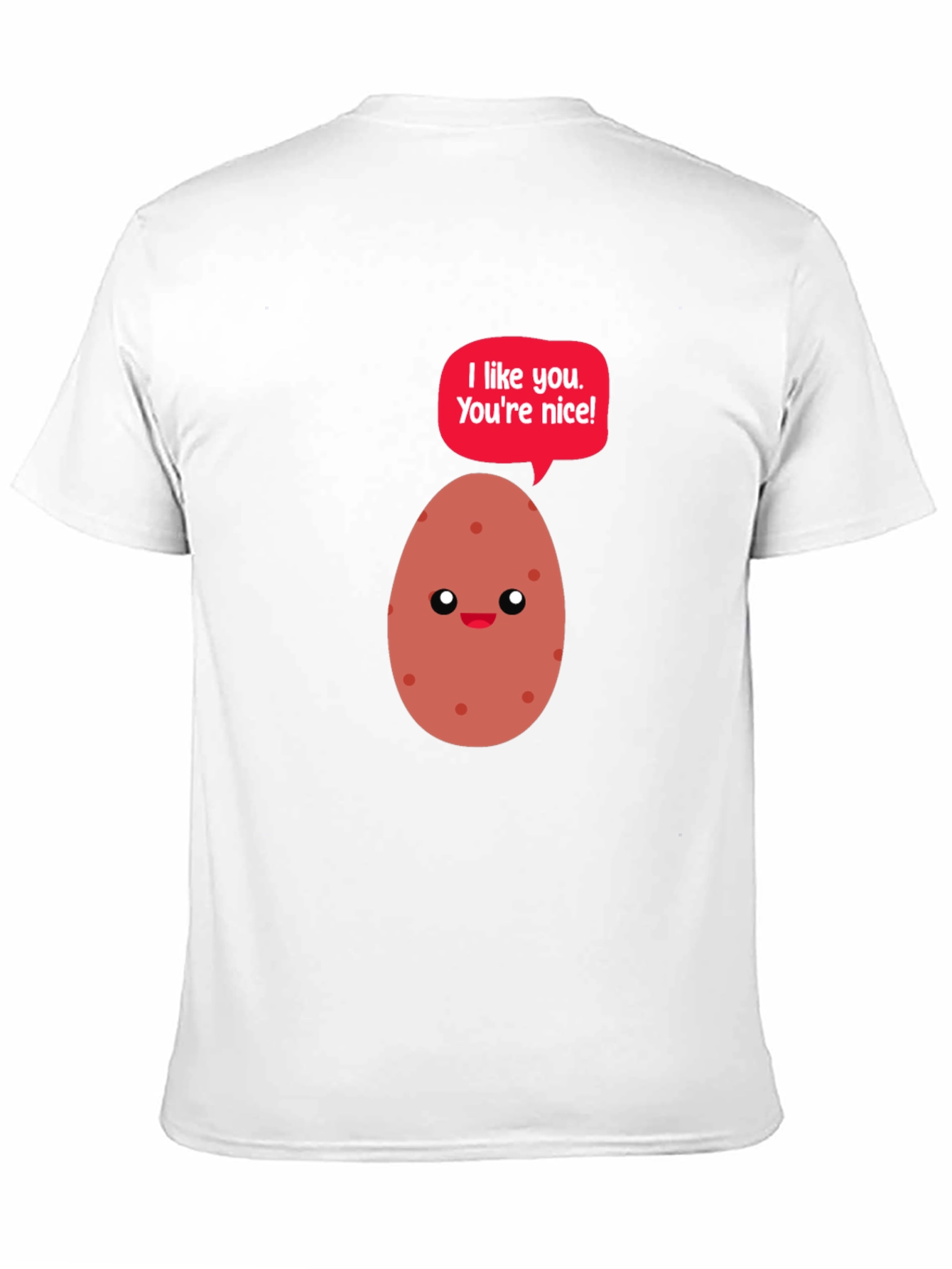Cute Potato Graphic T-Shirt