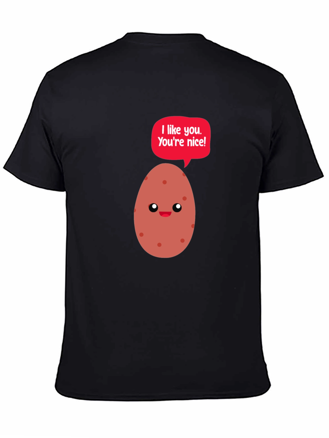 Cute Potato Graphic T-Shirt