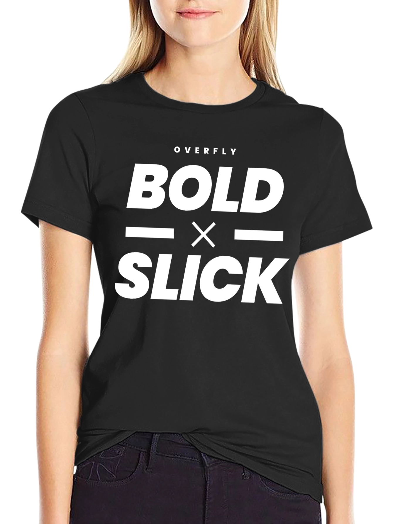 Bold x Slick Graphic Tee - Modern Style