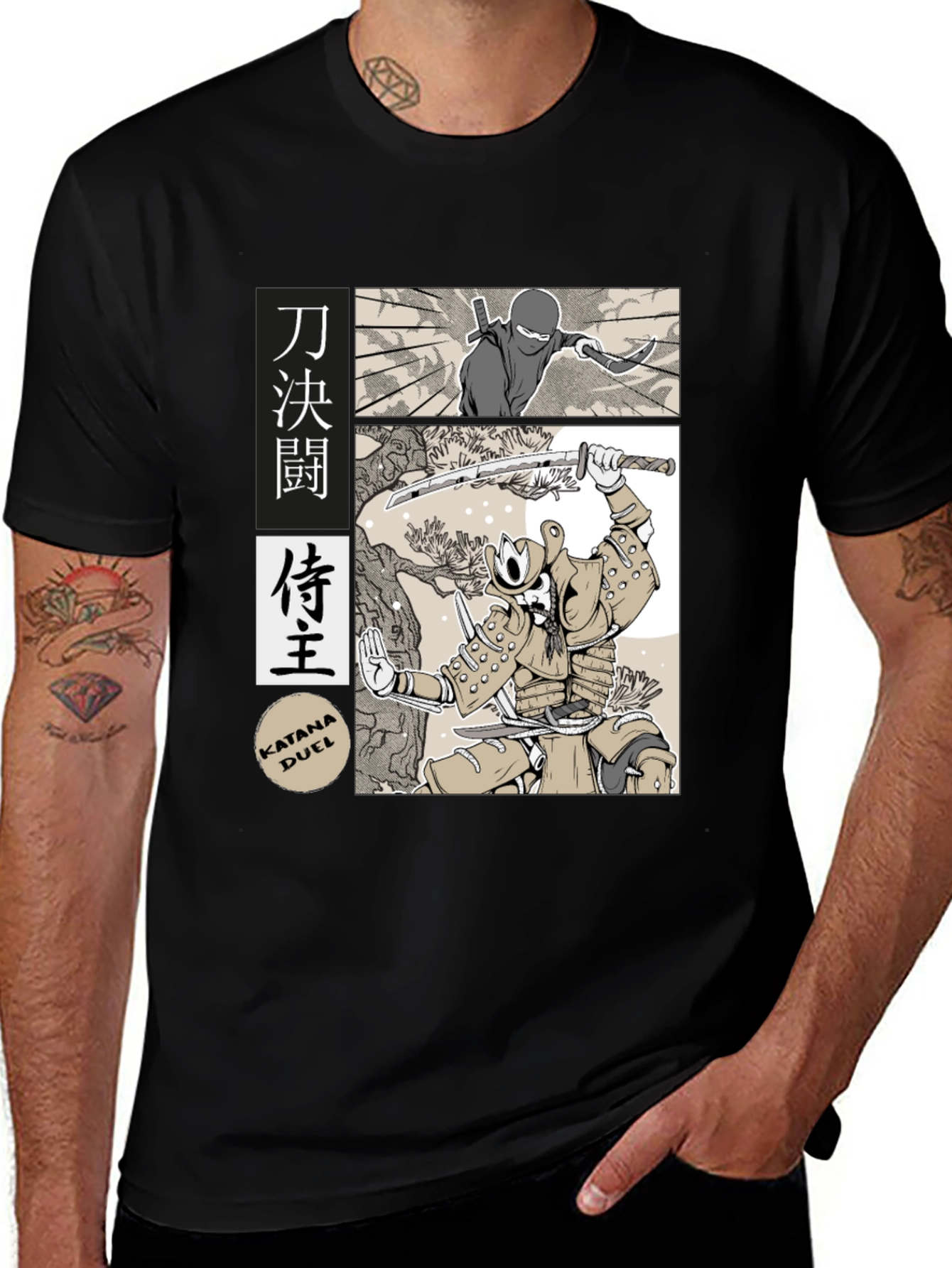 Katana Duel Graphic Tee