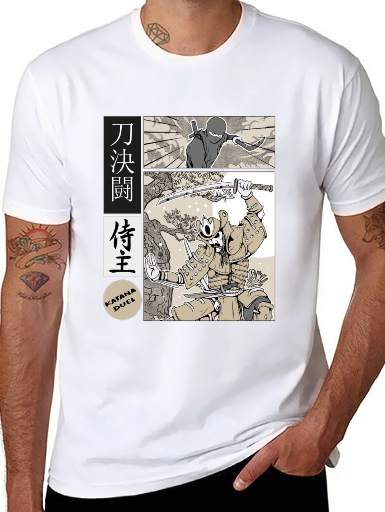 Katana Duel Graphic Tee