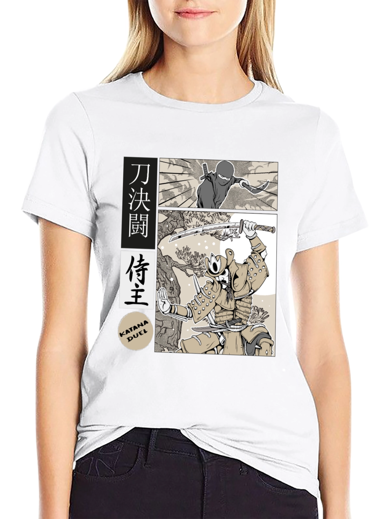 Katana Duel Graphic Tee