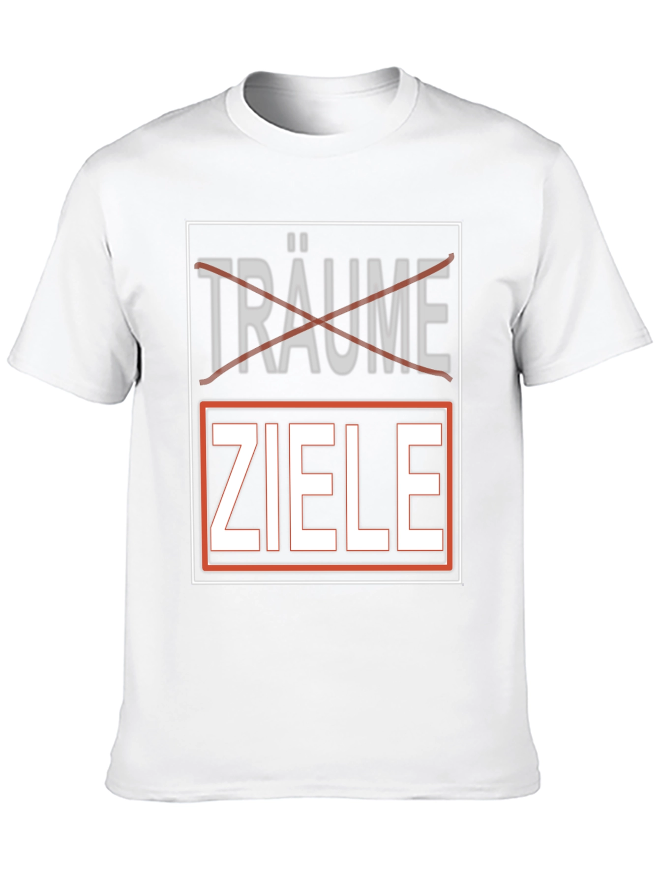 Goals Over Dreams T-Shirt - German Motivation