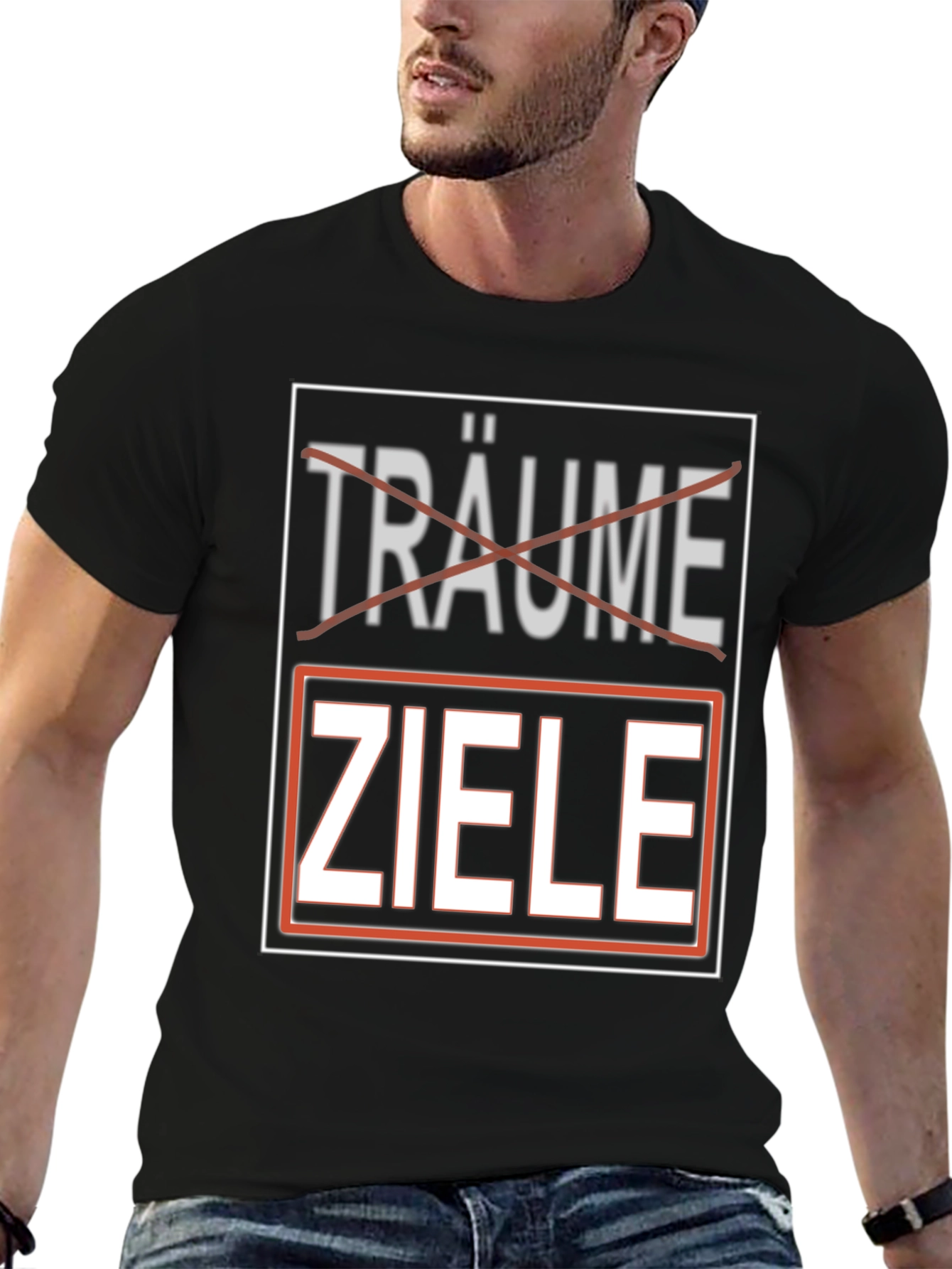 Goals Over Dreams T-Shirt - German Motivation