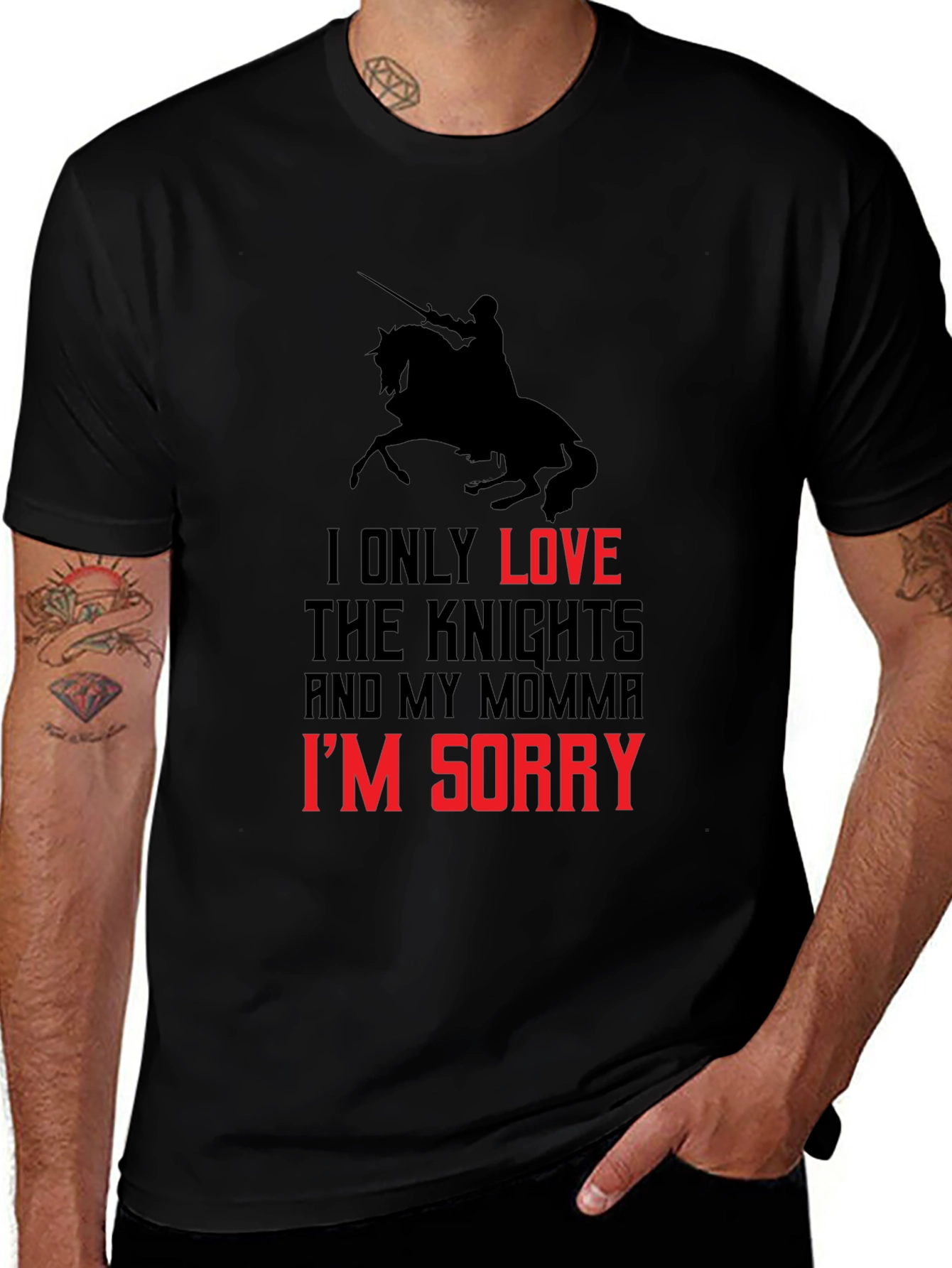 Knight & Momma Graphic T-Shirt