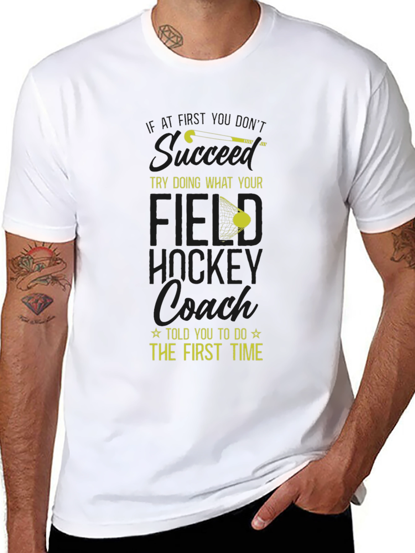 Field Hockey Coach T-Shirt