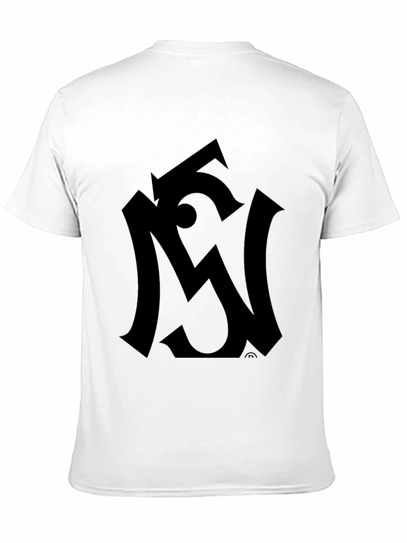 Modern Black Graphic Tee