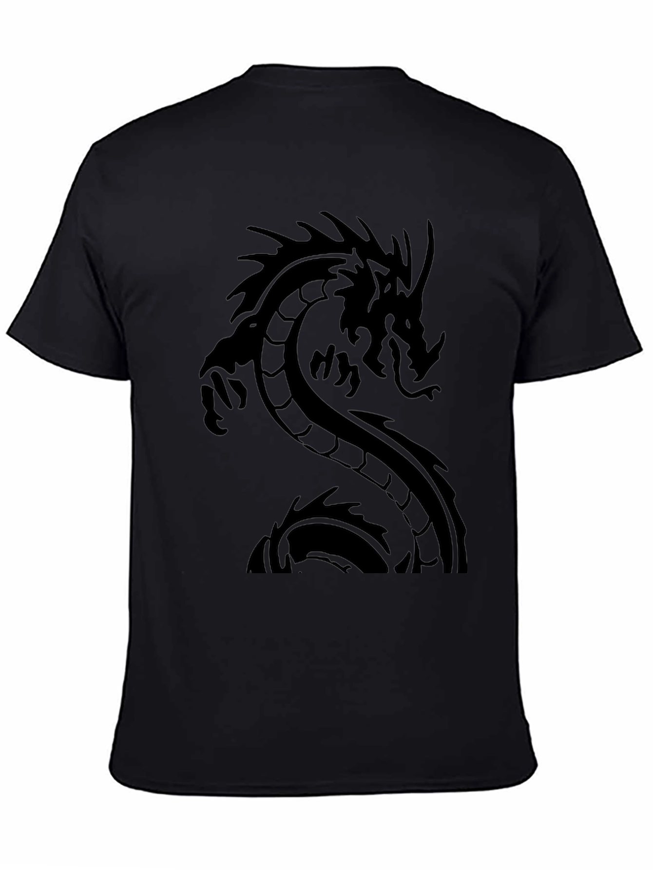 Black Dragon Graphic Tee - Mens Short Sleeve