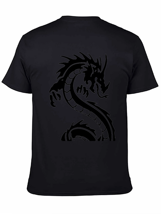 Black Dragon Graphic Tee - Mens Short Sleeve