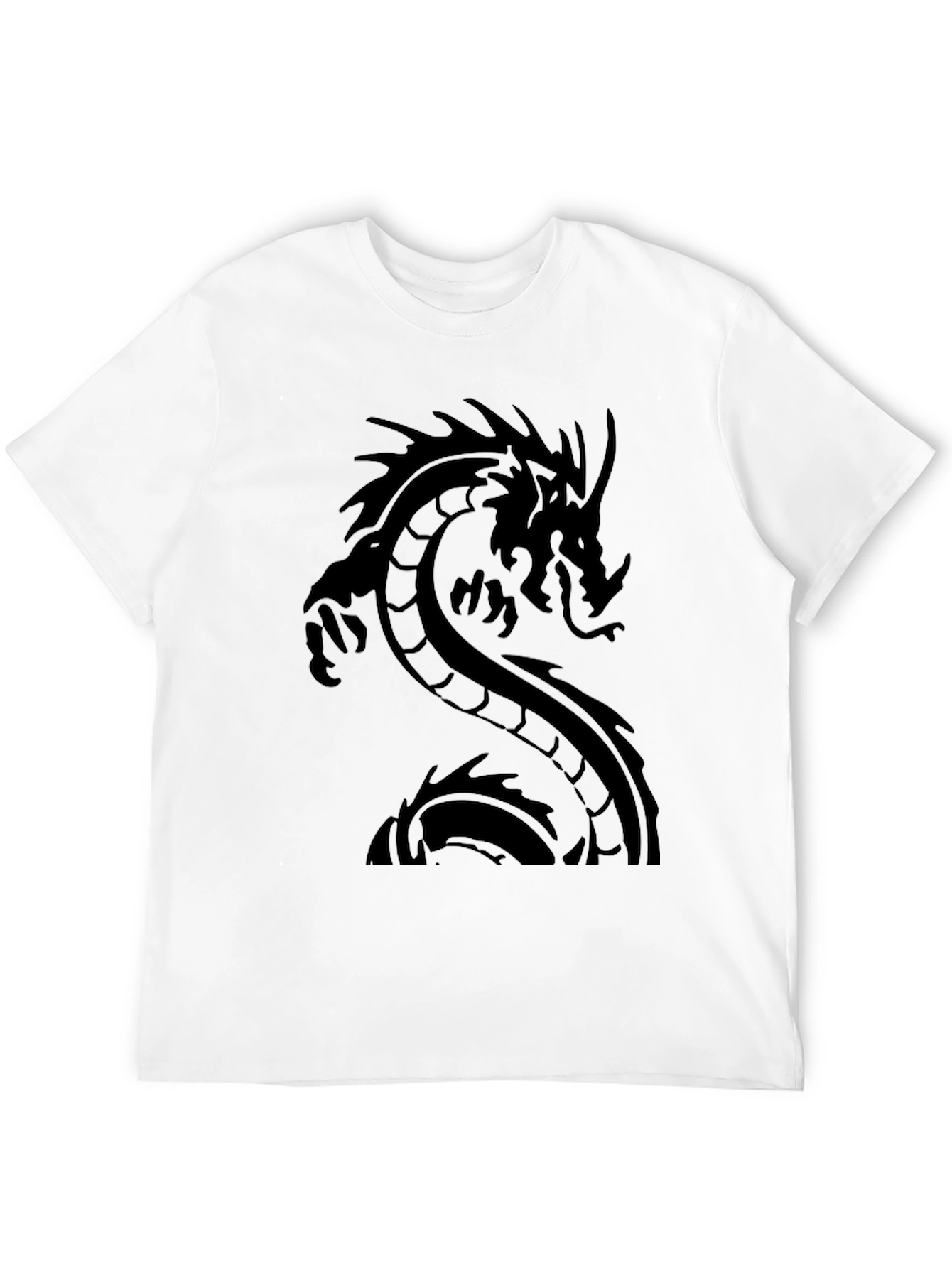 Black Dragon Graphic Tee - Mens Short Sleeve