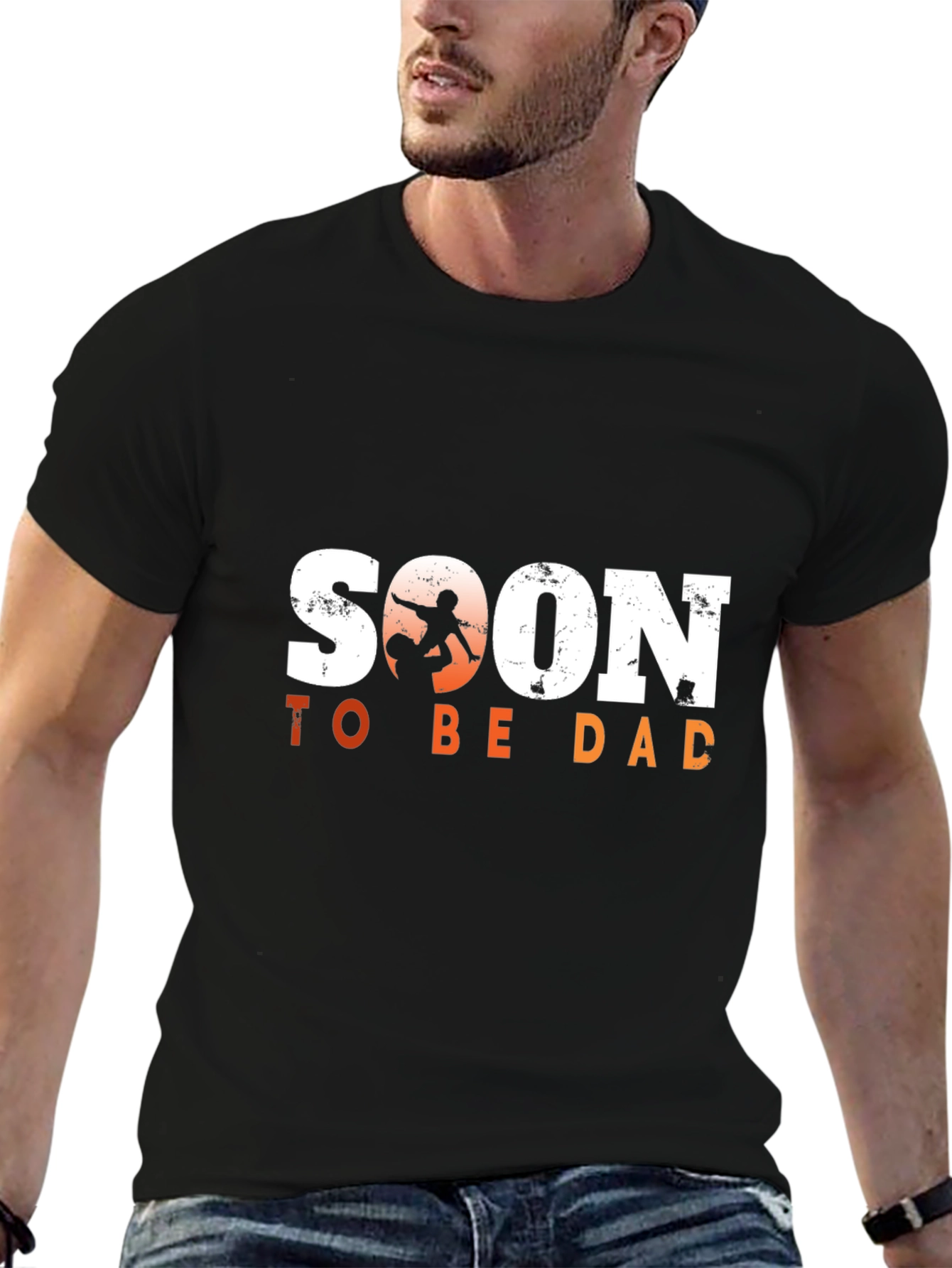 Soon To Be Dad Graphic T-Shirt - Pregnancy Announcement