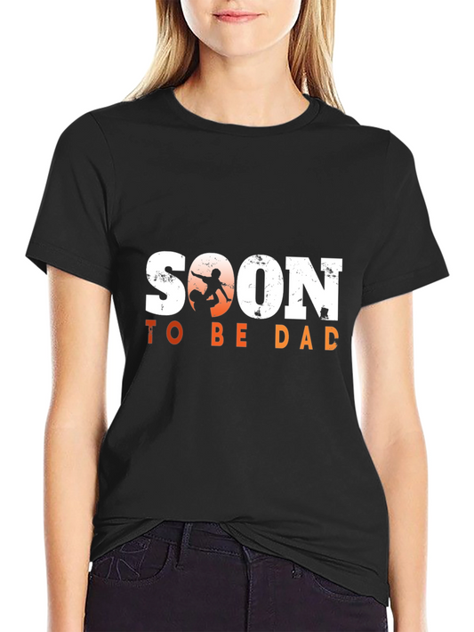 Soon To Be Dad Graphic T-Shirt - Pregnancy Announcement