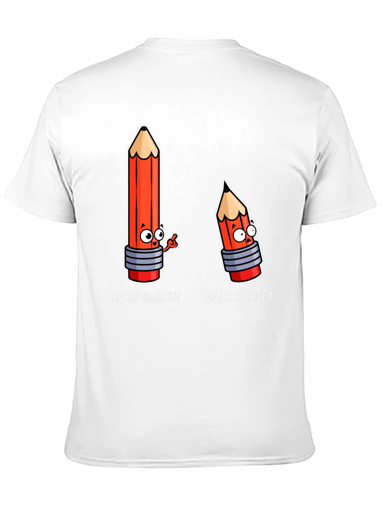 Funny Haircut Cartoon T-Shirt