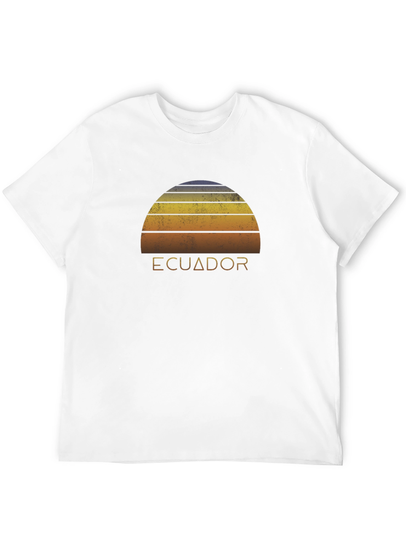 Ecuador Retro Sunset T-Shirt