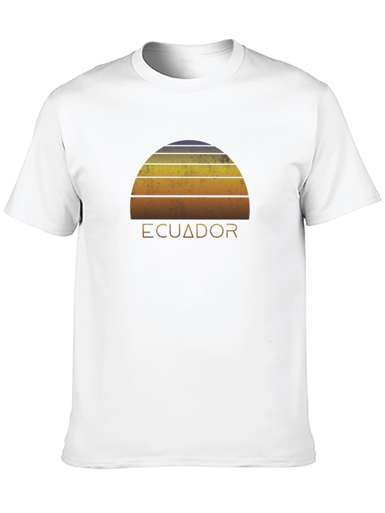 Ecuador Retro Sunset T-Shirt