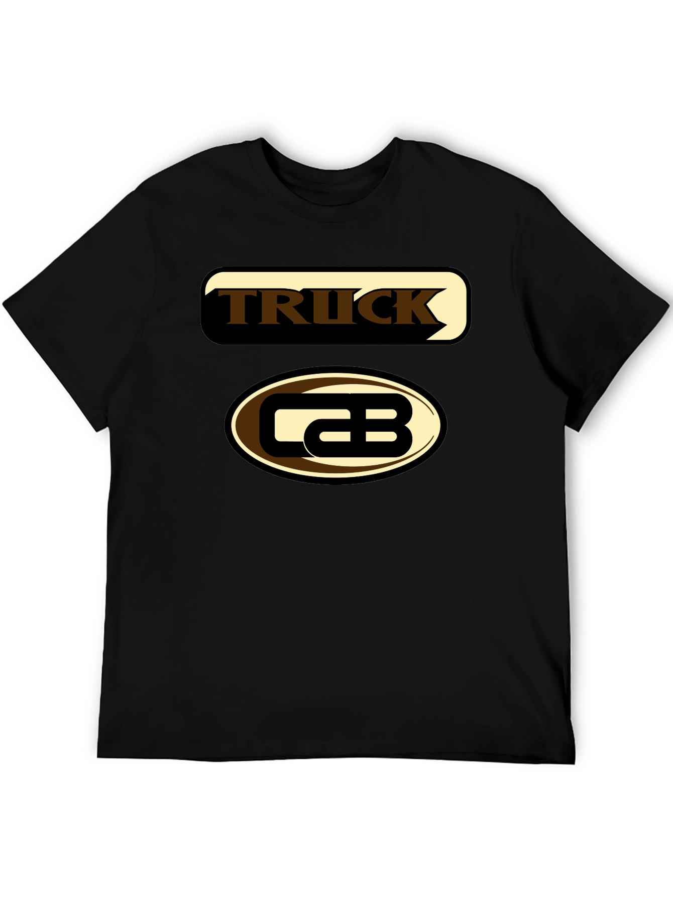 Truck Cab Graphic Tee - Black