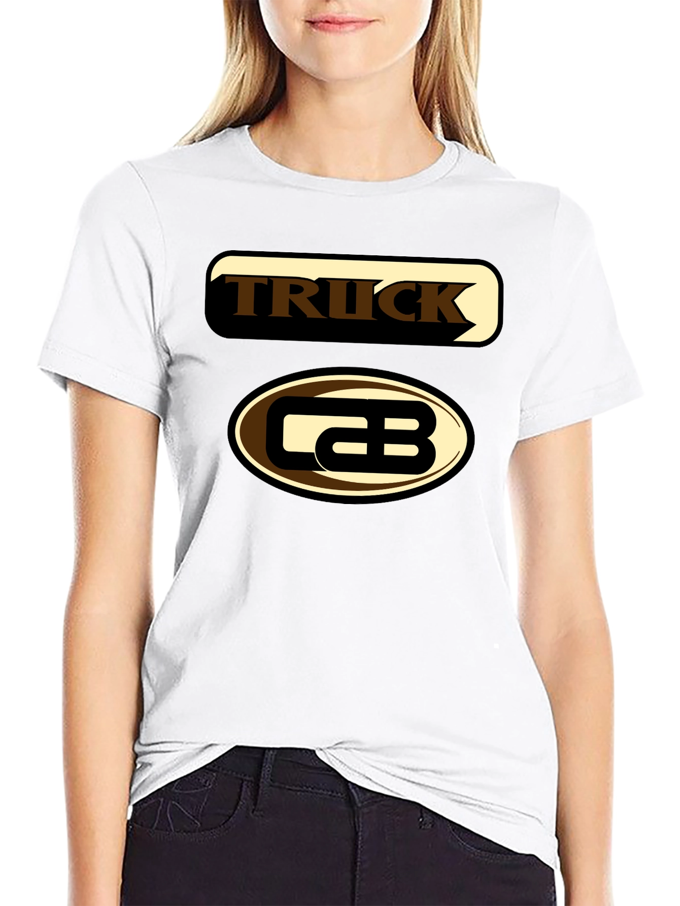 Truck Cab Graphic Tee - Black