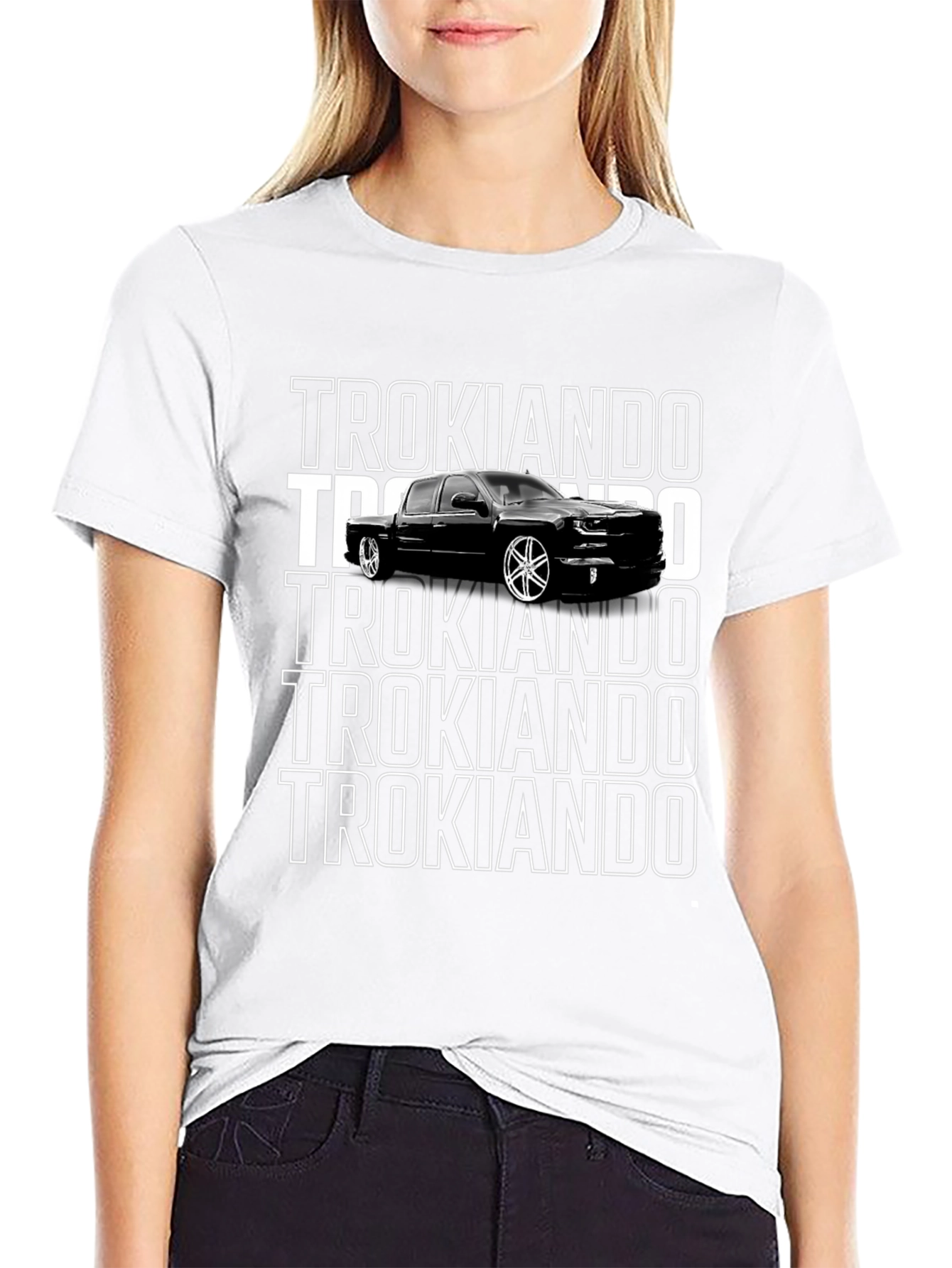 Trokiando Truck T-Shirt - Black