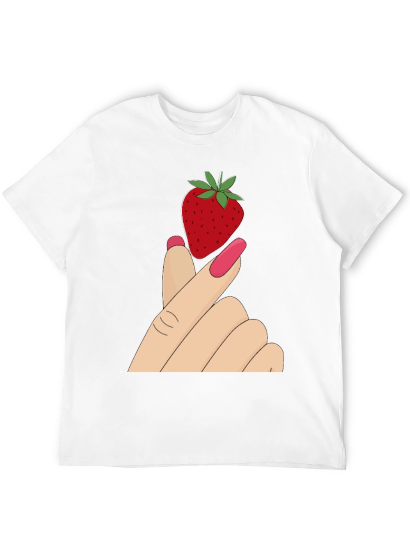 Strawberry Graphic Tee - Stylish & Unique