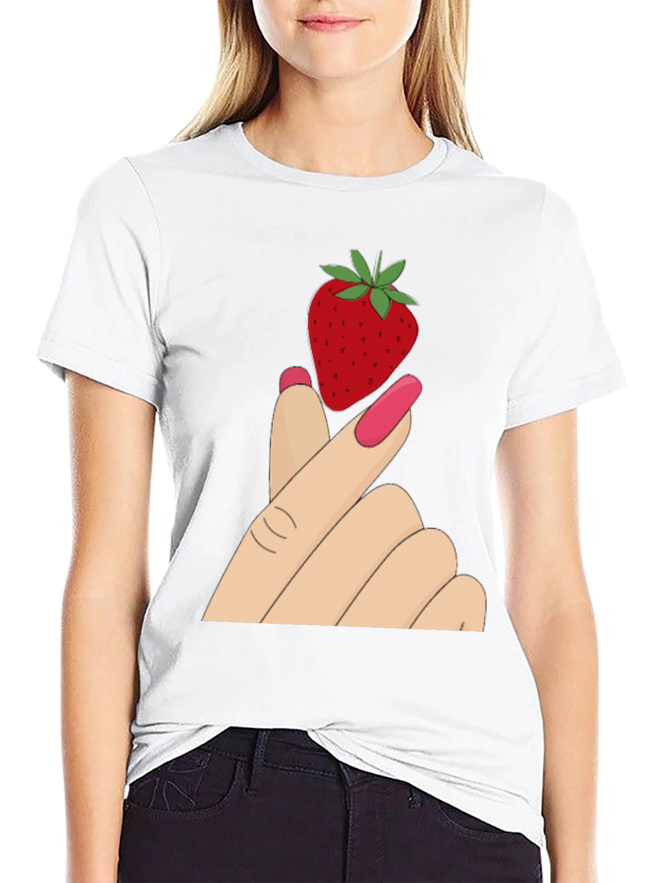 Strawberry Graphic Tee - Stylish & Unique