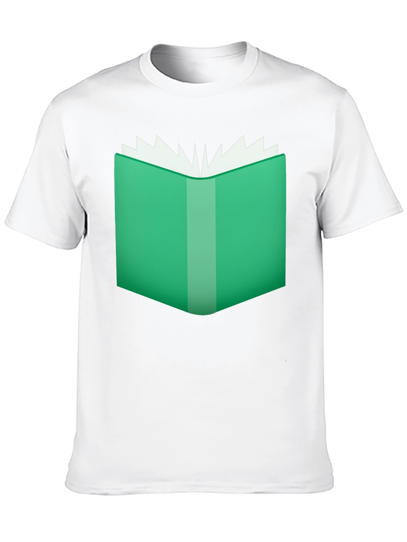 Book Lovers Tee - Open Book Graphic T-Shirt