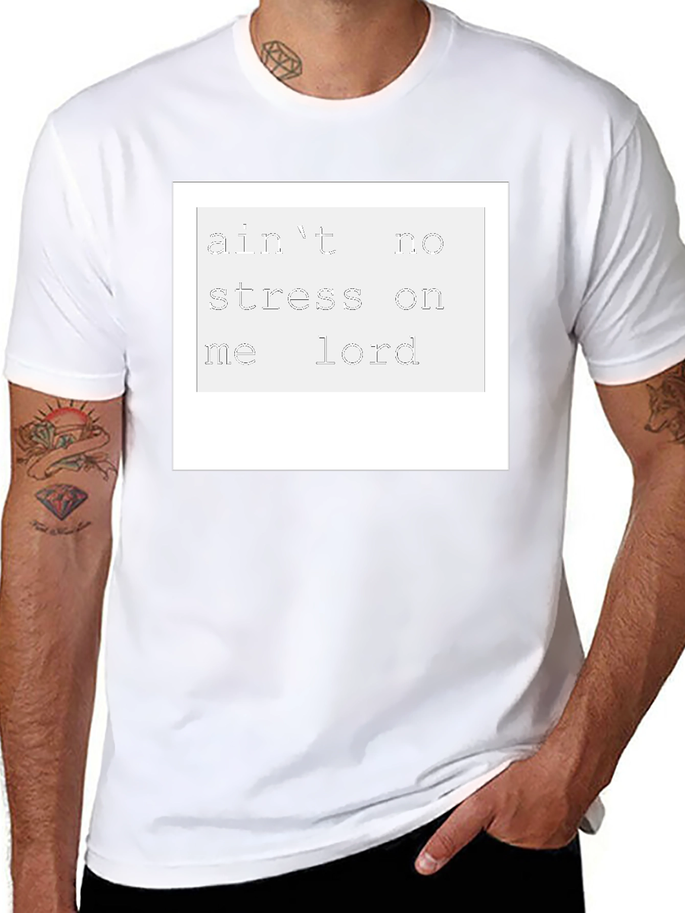 Aint No Stress On Me Lord T-Shirt