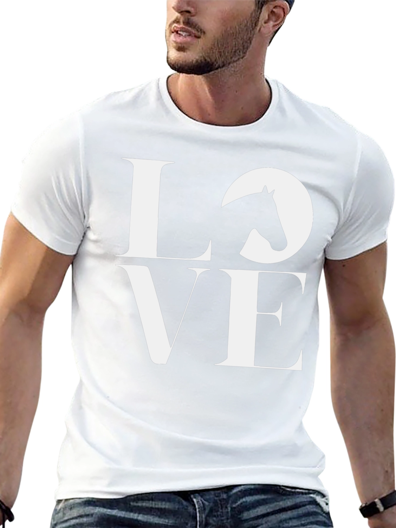 Horse Lover T-Shirt - Stylish Equestrian Tee