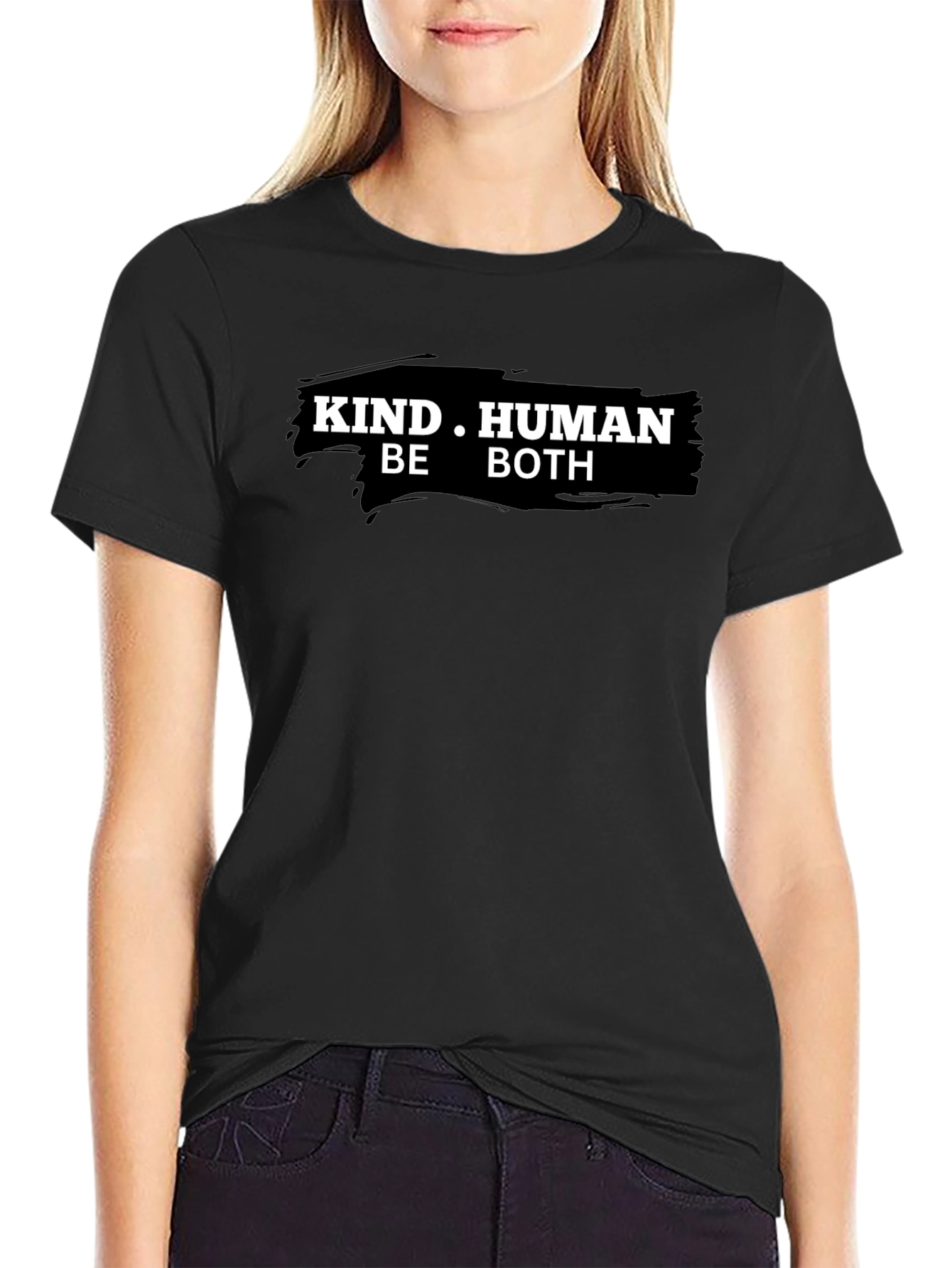Kind Human Be Both Graphic T-Shirt