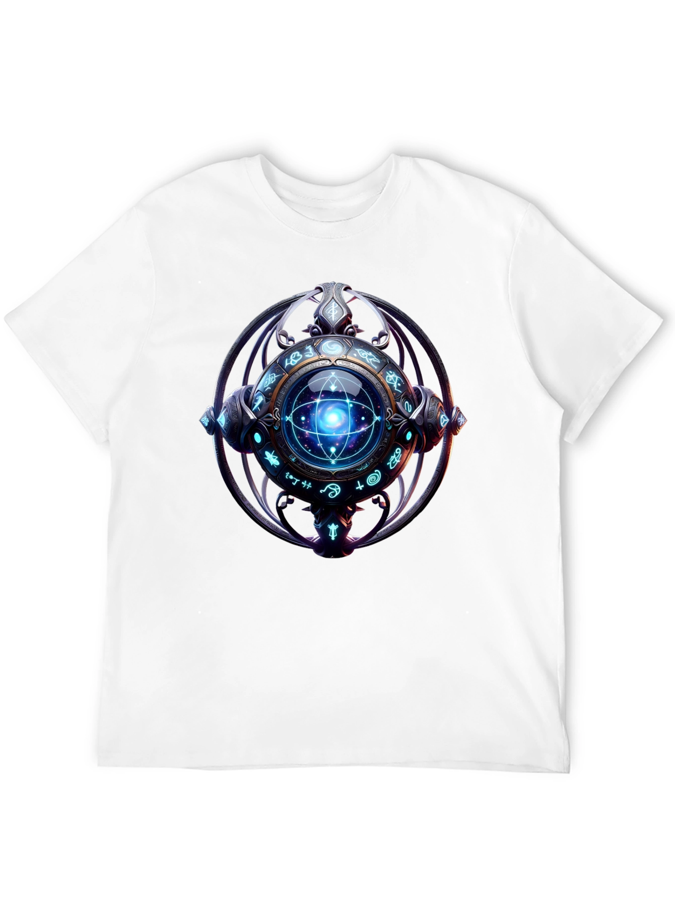 Mystic Orb Graphic Black T-Shirt