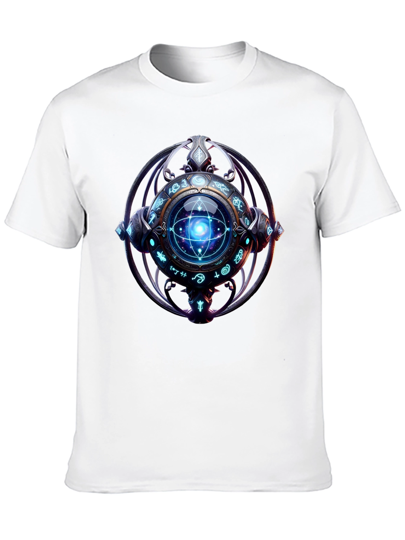 Mystic Orb Graphic Black T-Shirt