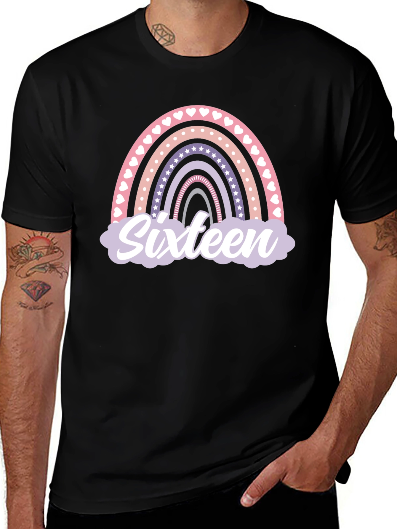Sweet Sixteen Rainbow T-Shirt