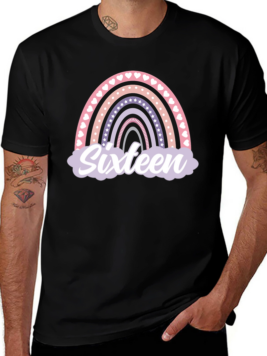 Sweet Sixteen Rainbow T-Shirt