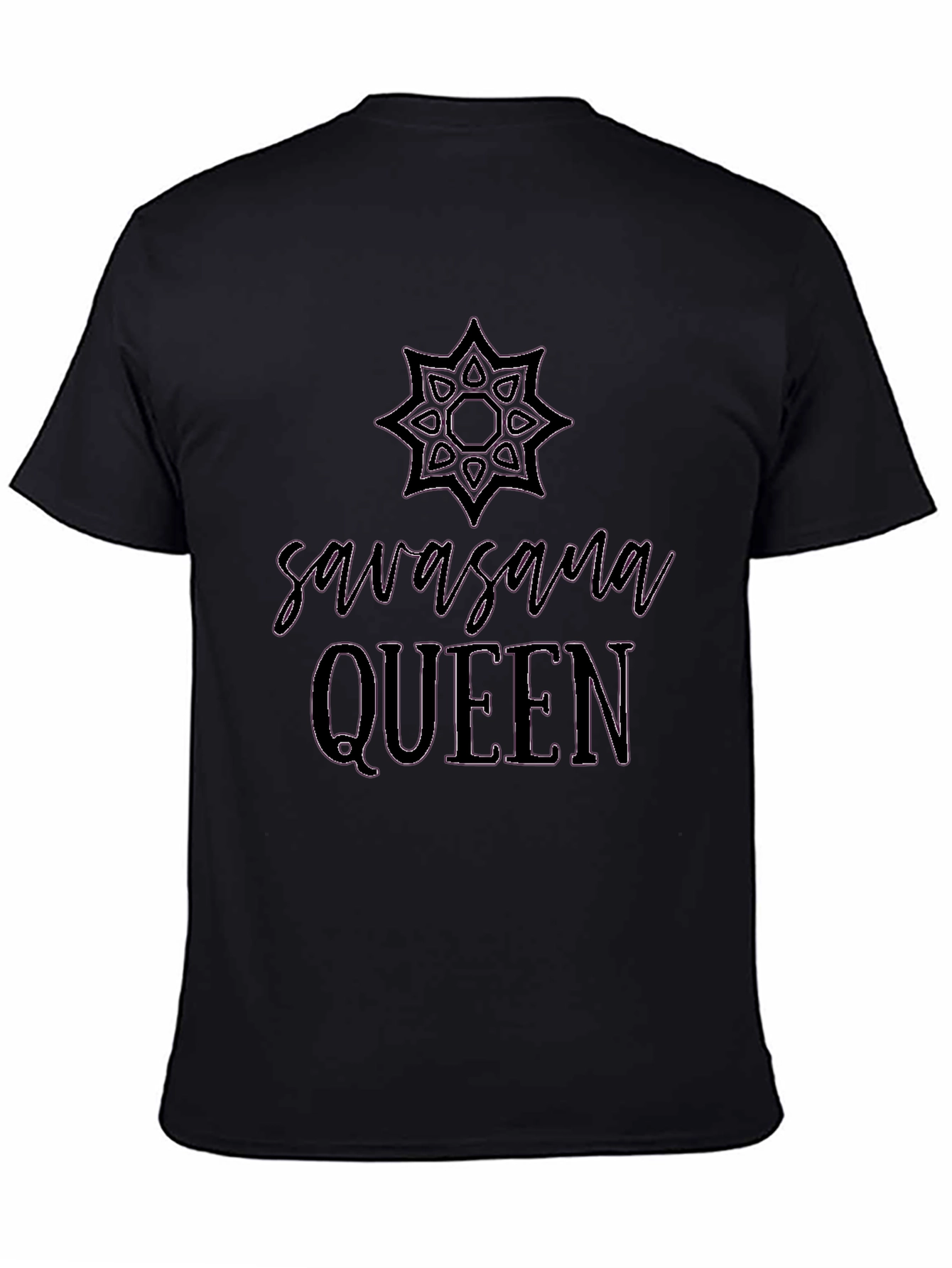 Savasana Queen Graphic Tee - Yoga Relaxation