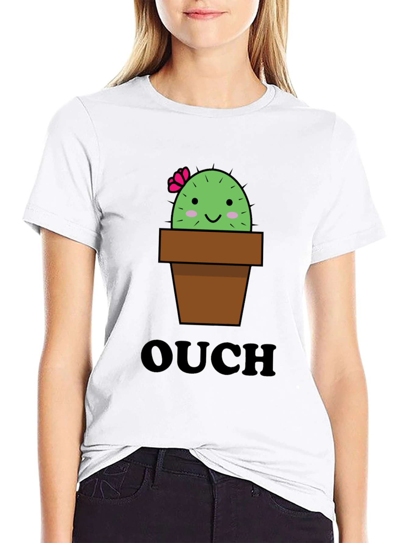 Ouch Cactus Graphic Tee