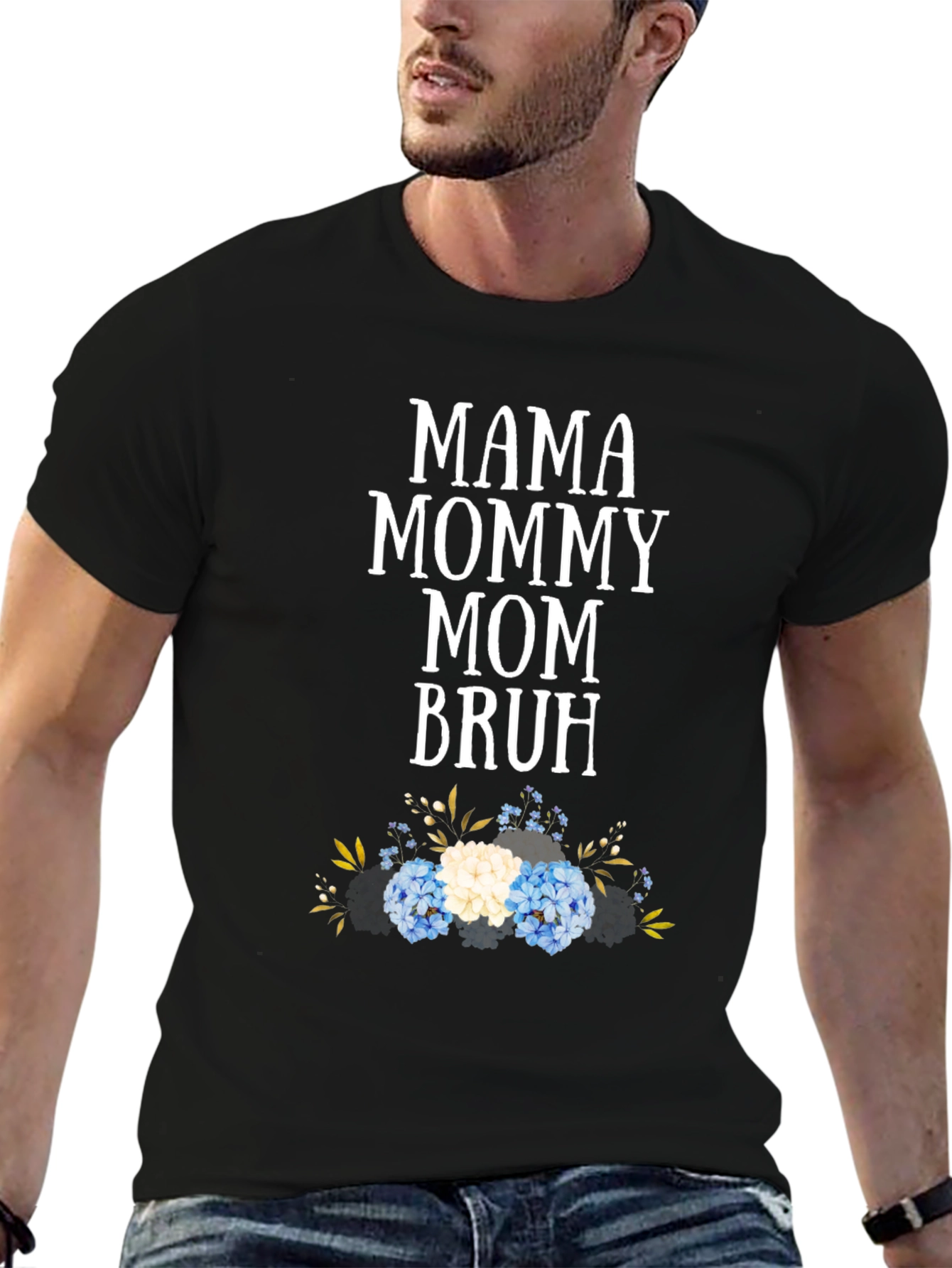 Mama Mommy Mom Bruh Graphic Tee