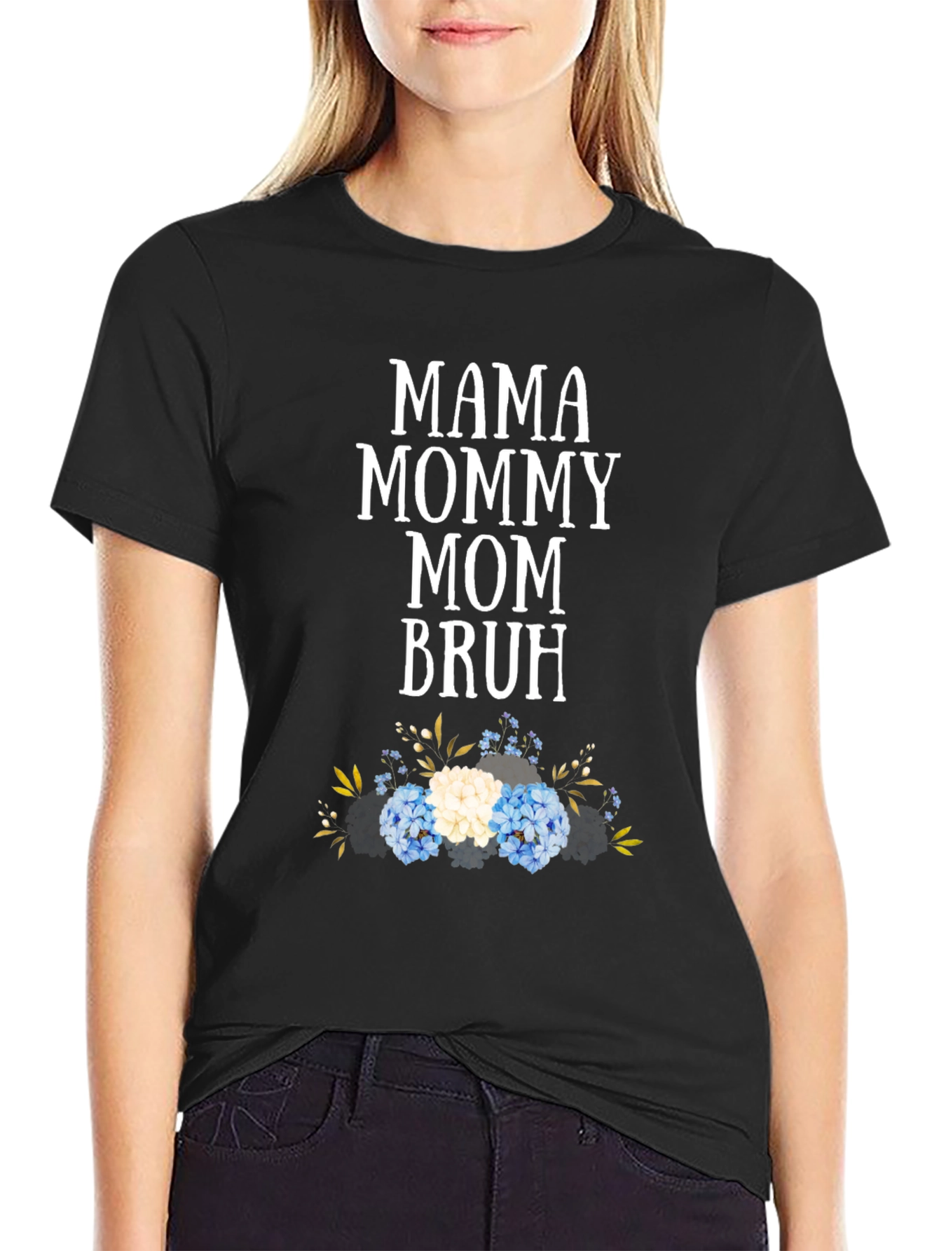 Mama Mommy Mom Bruh Graphic Tee
