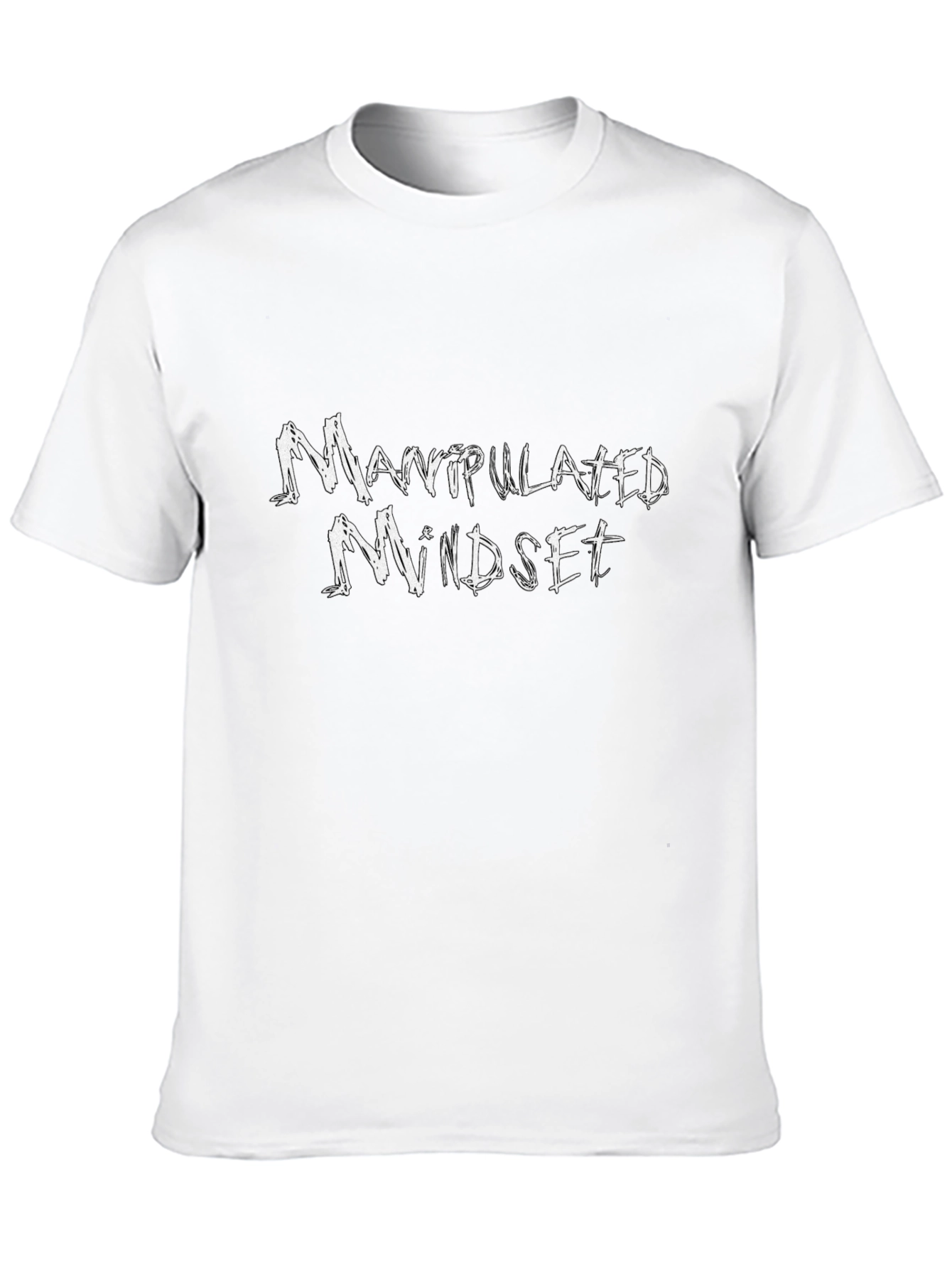 Manipulated Mindset Graphic Tee - Black