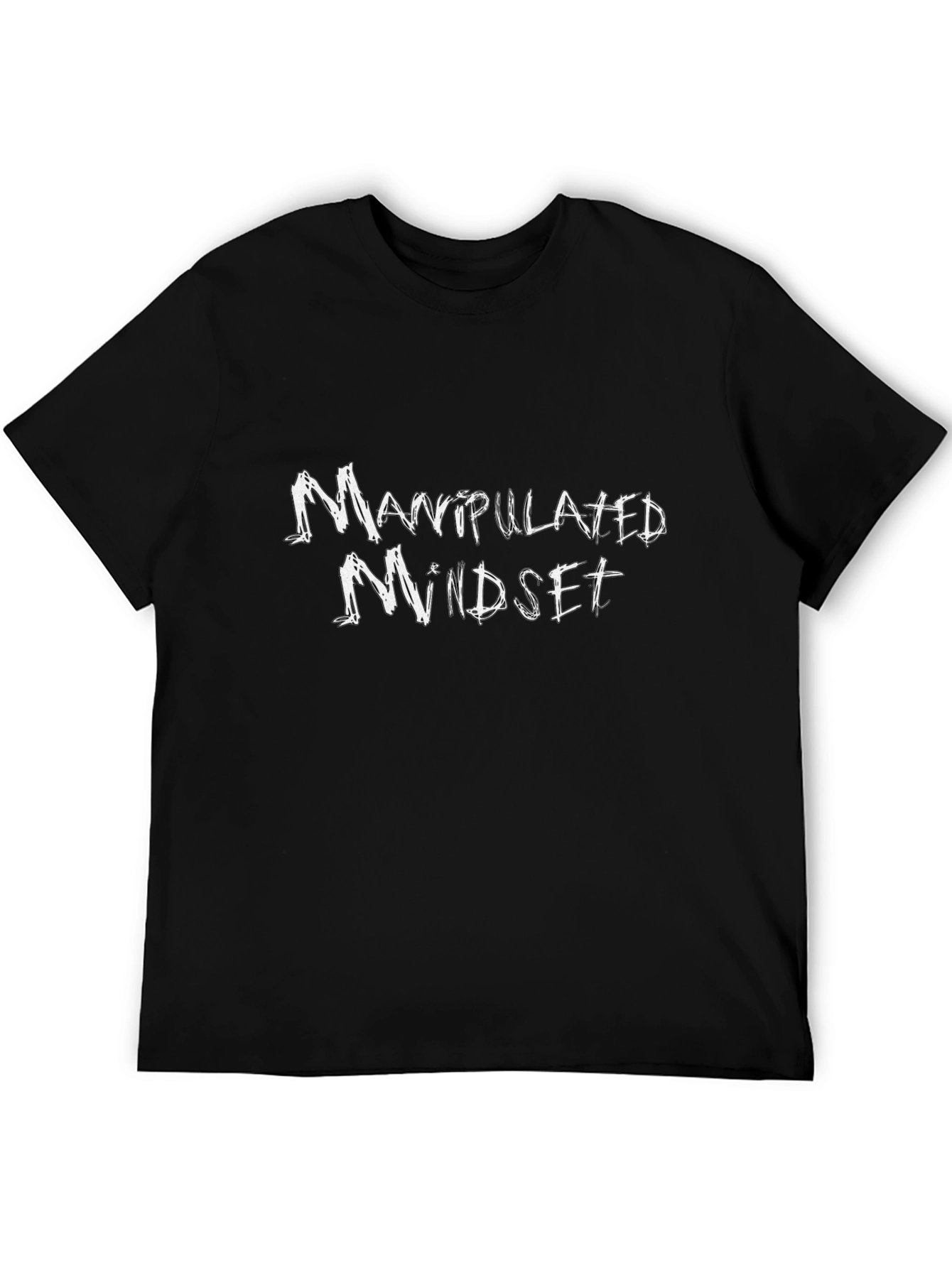 Manipulated Mindset Graphic Tee - Black