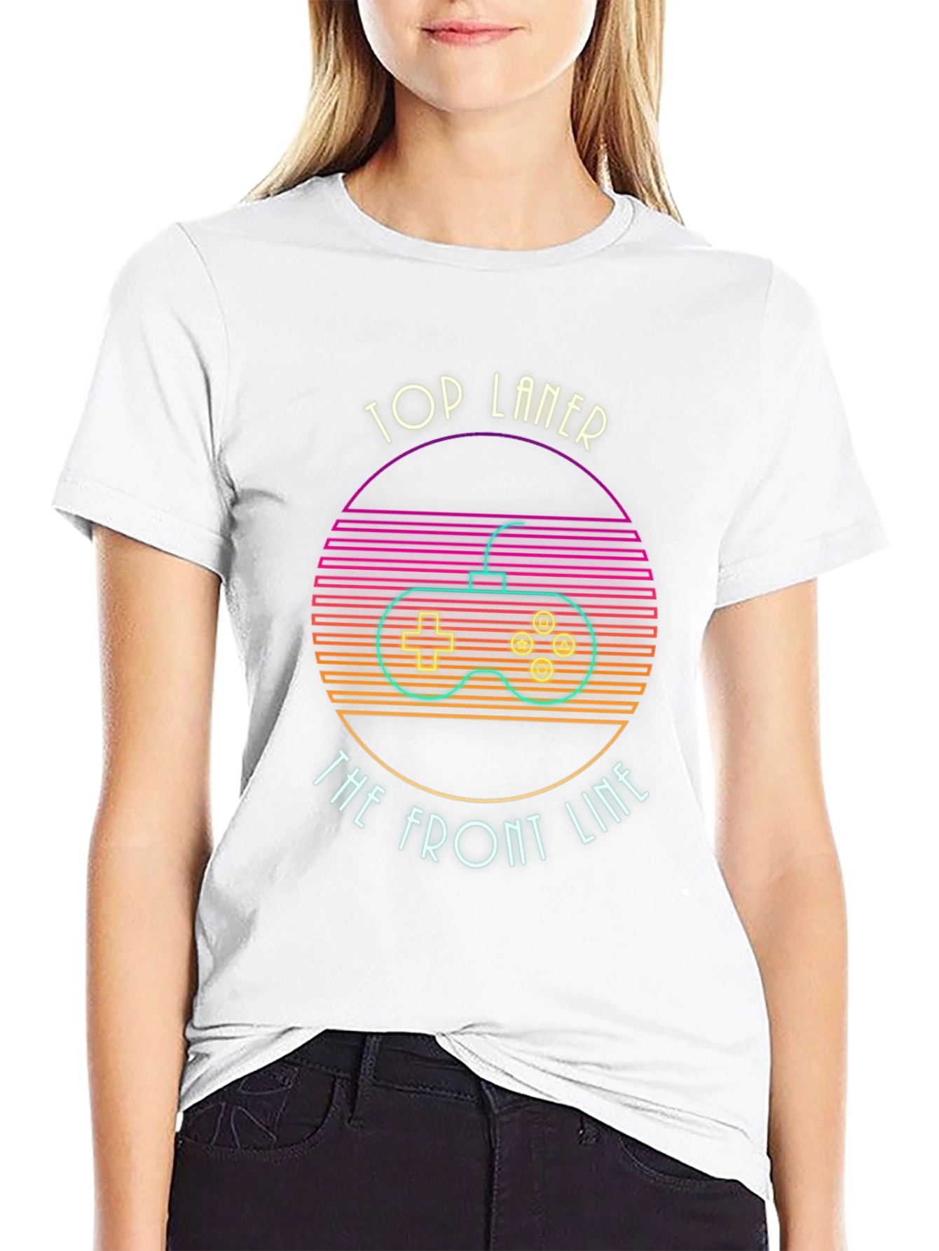 Top Laner Gaming T-Shirt - The Front Line Tee