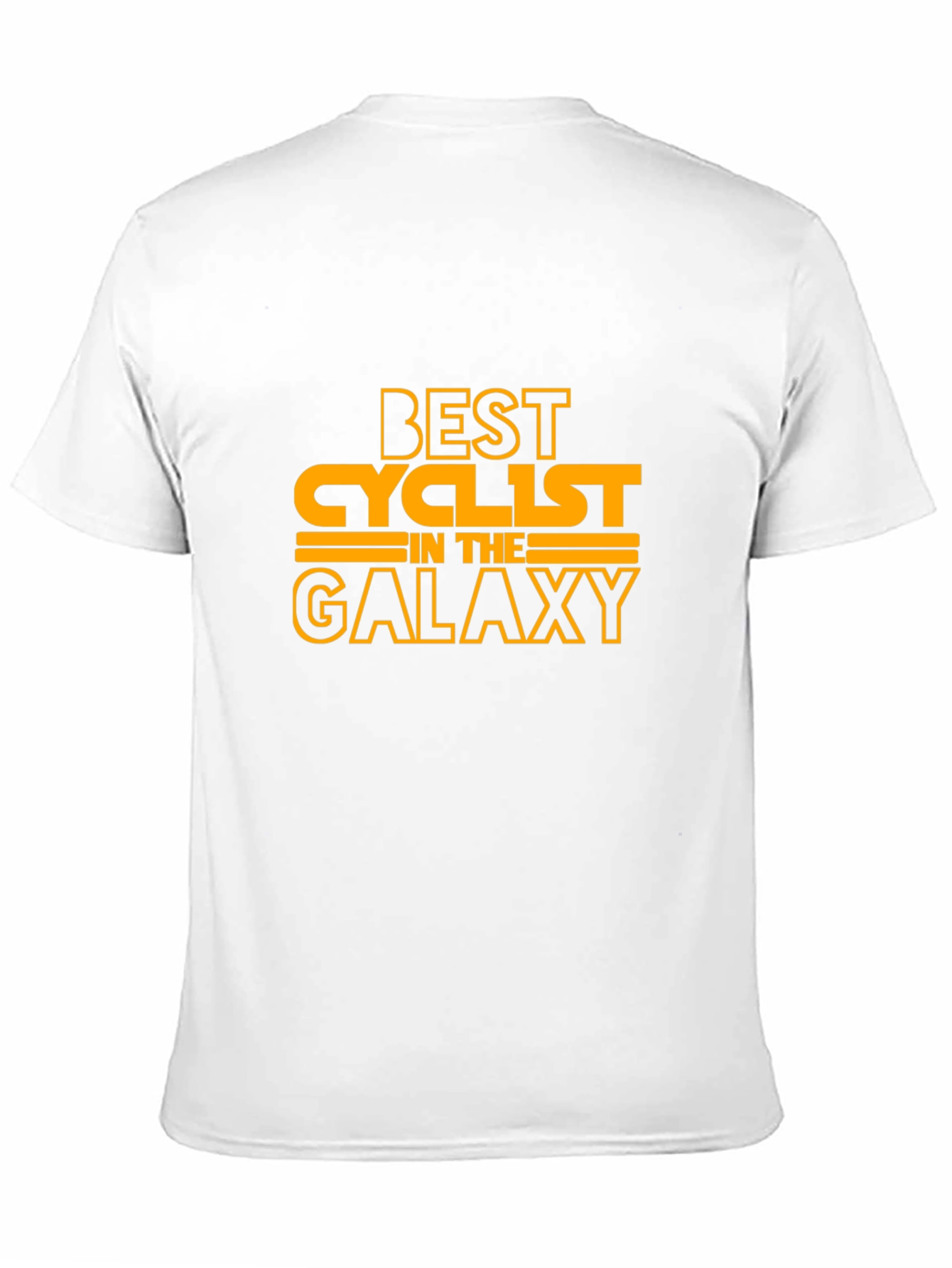 Best Cyclist in the Galaxy Black T-Shirt