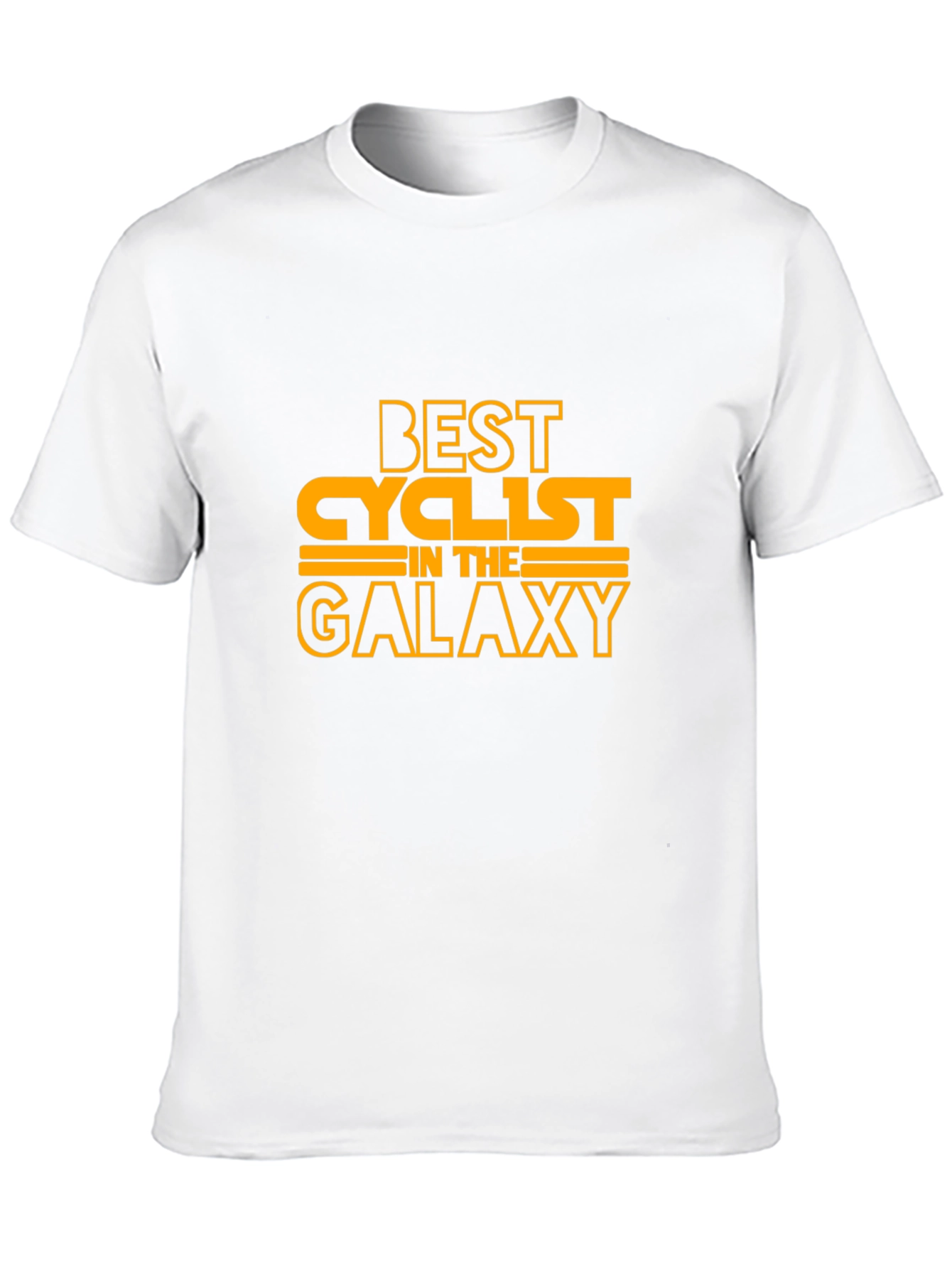 Best Cyclist in the Galaxy Black T-Shirt