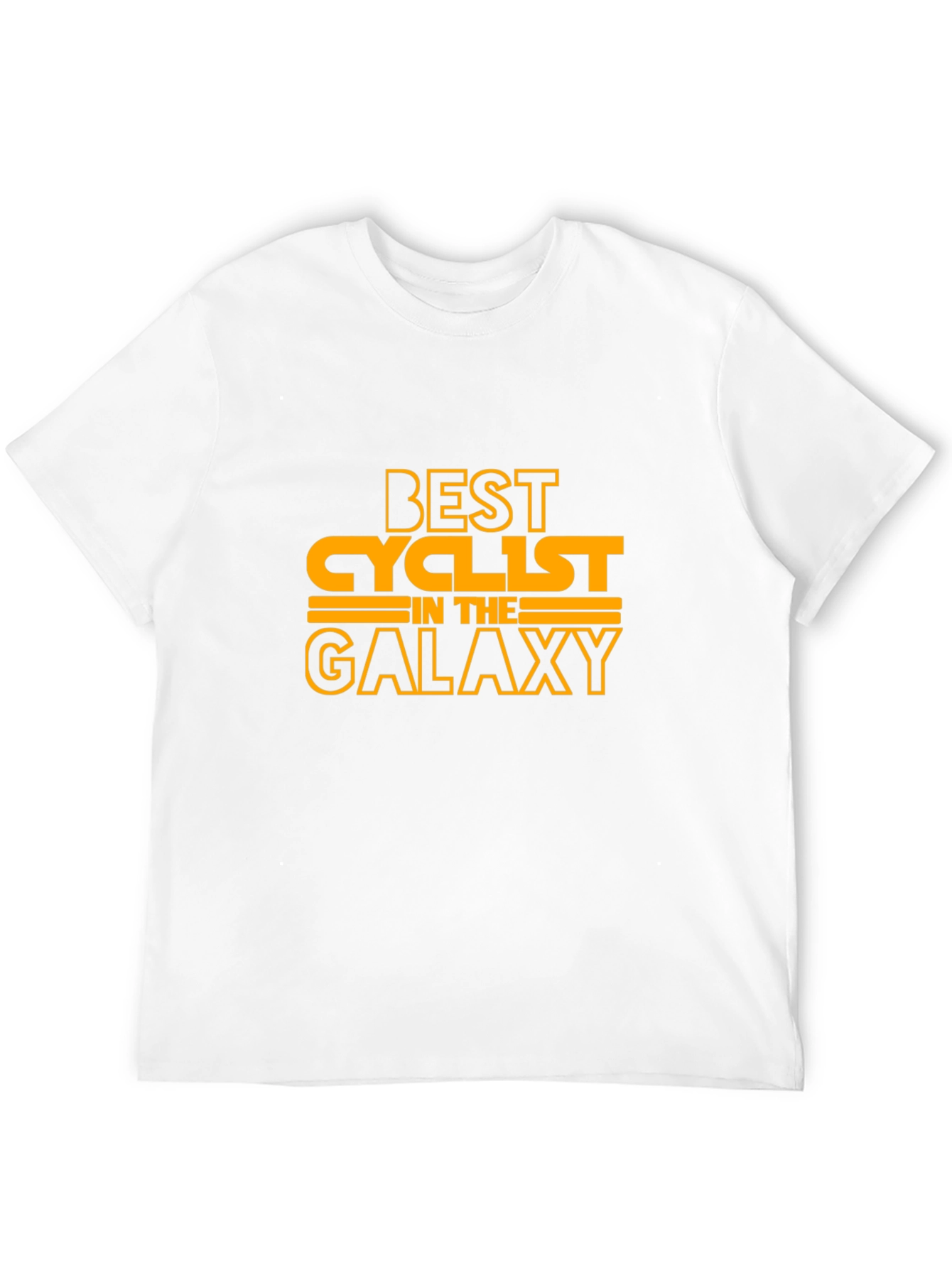 Best Cyclist in the Galaxy Black T-Shirt