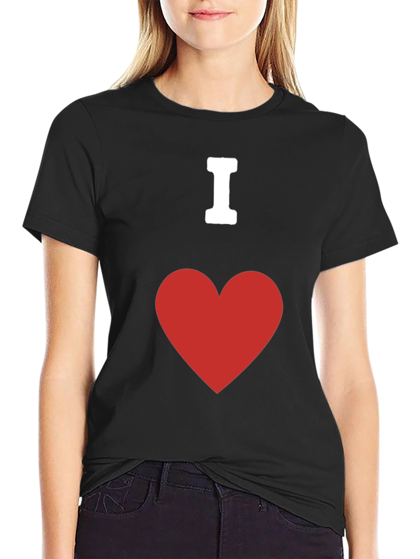 I Heart Graphic Tee -  Trendy Casual Wear