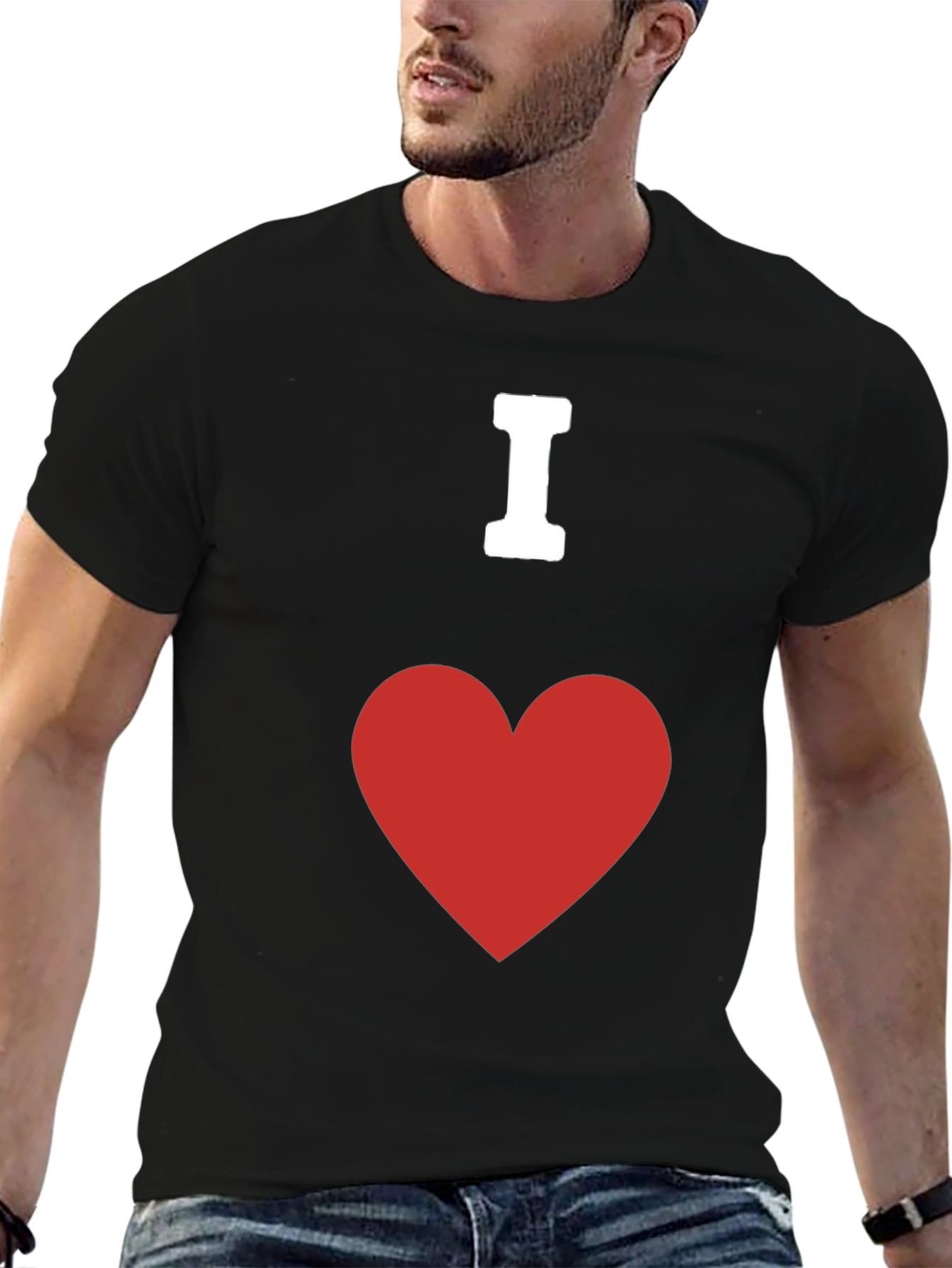 I Heart Graphic Tee -  Trendy Casual Wear