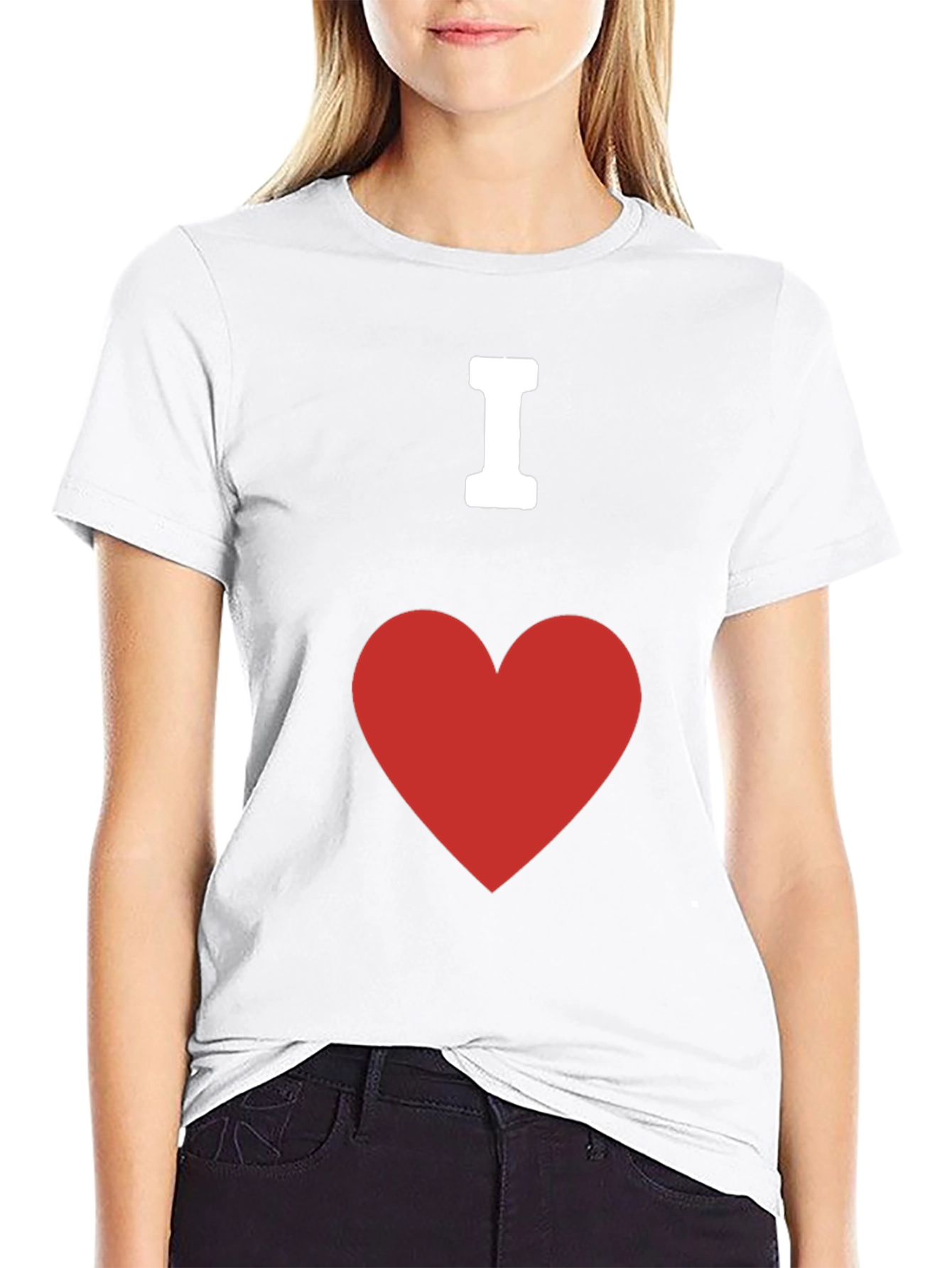 I Heart Graphic Tee -  Trendy Casual Wear