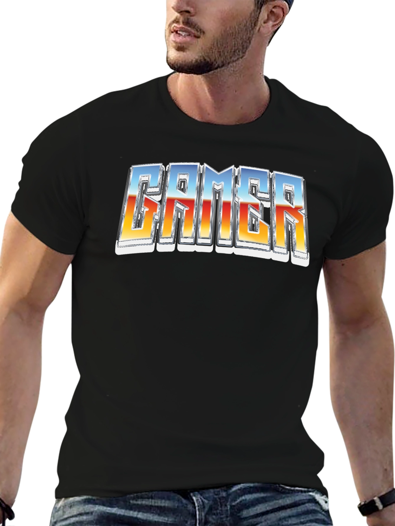 Retro Gamer T-Shirt - 80s Style Gaming Tee
