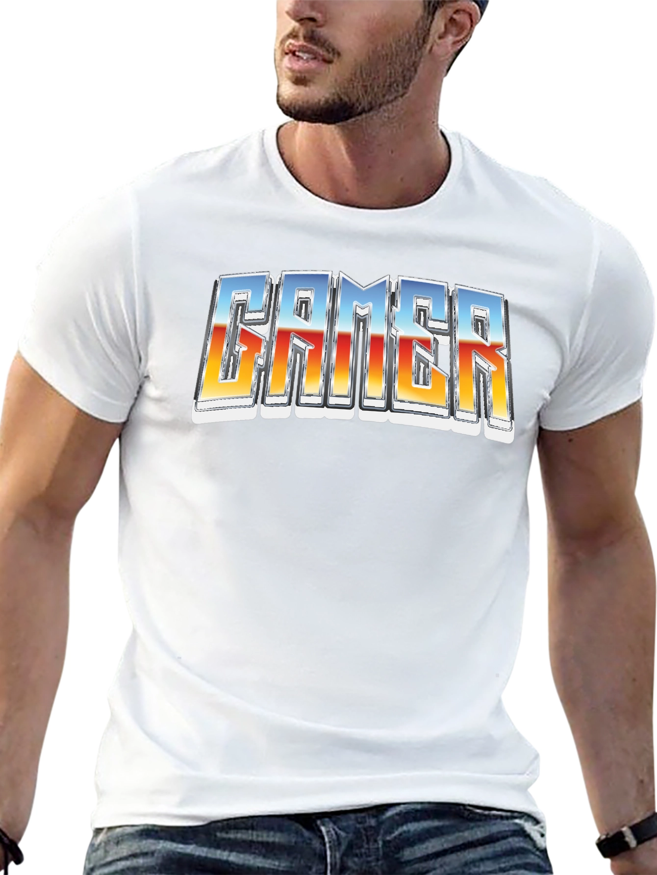 Retro Gamer T-Shirt - 80s Style Gaming Tee