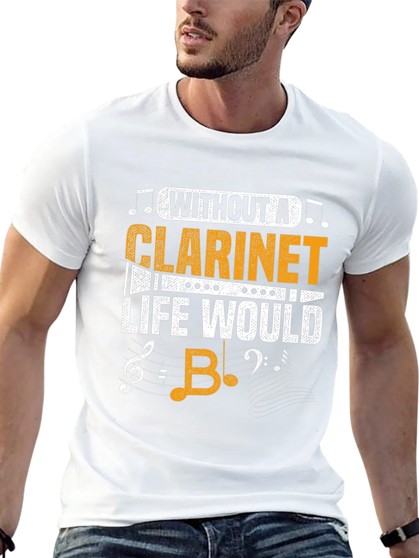 Clarinet Lover T-Shirt - Music Themed Graphic Tee